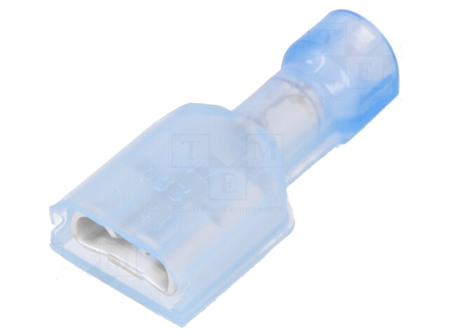 Connector: vlak; 6,3mm; 0,8mm; vrouwelijk; 1,25÷2mm2; klemmen Connector: vlak; 6,3mm; 0,8mm; vrouwelijk; 1,25÷2mm2; klemmen